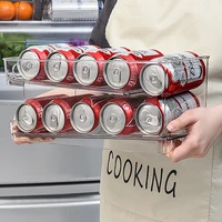 refrigerator cola beverage can space saving finishing storage box case beer wine bottle rack space saver storage organizer