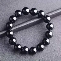 jewelry bracelet natural stone black onyx beads for making 4 6 8 10 1214mm charms diywomen fashion jewelry accessories