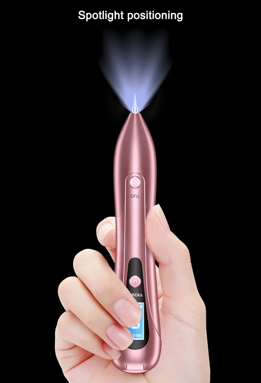 Лазер для ухода за кожей плазменная игла для удаления родинок пятновыводитель темных загрязнений ЖК-точечная ручка для кожи бородающая бирка инструмент для удаления татуировки машина для красоты