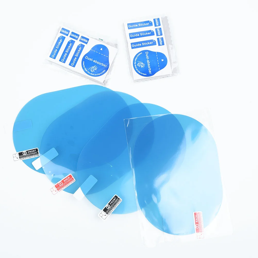 

Anti-fog Mirror Protective Film Interior Replacement 4pcs Car Anti-Fog