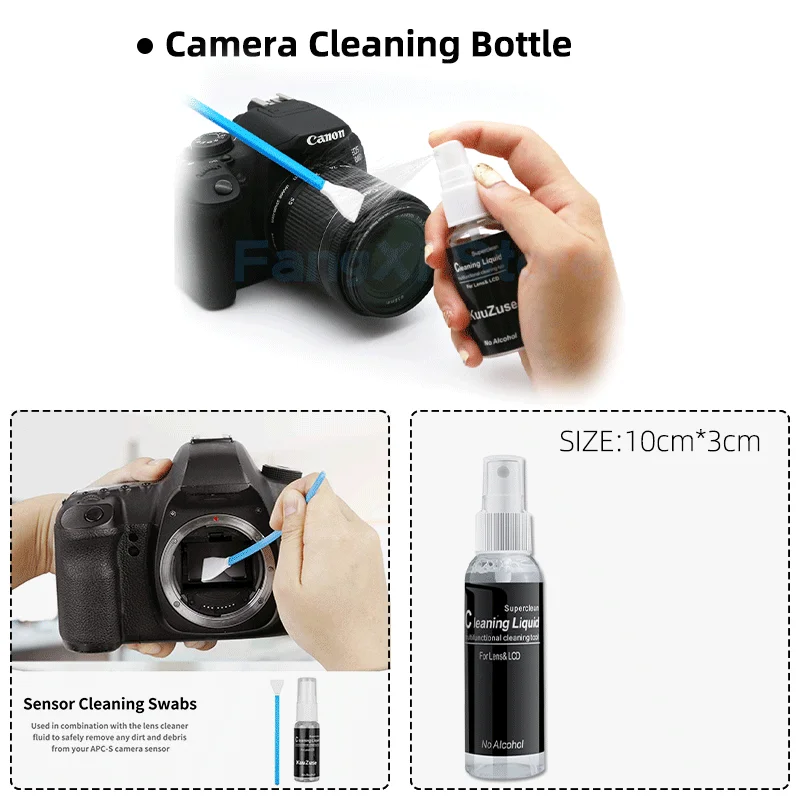 Профессиональный жидкий очиститель для DSLR-датчика/матрицы раствор 30 мл очистки