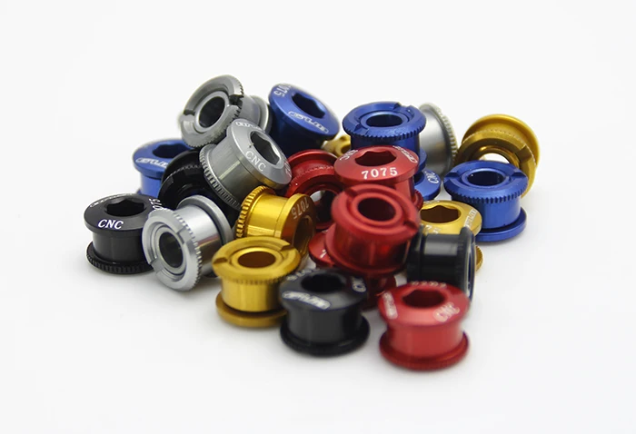 

5pcs MTB Road Bike Crank Arm Bolt Disc Extended Screw, CNC Crankset Screws for famous chainwheel with double chain-rings