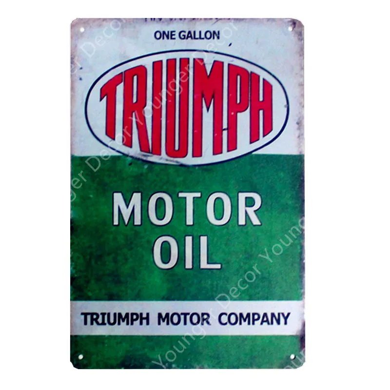 YD2568AI Atlantic Motor Oil табличка жестяная вывеска винтажный Ретро Декор гаража Бар Паб газ бензин декоративная тарелка Texaco настенный плакат YI-068 - Цвет: YD2568AI