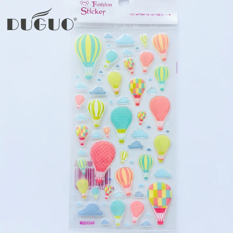DUGUO cute stationery fashion flower fresh crystal sticker castle hand account decoration material kawaii supplies | Канцтовары для