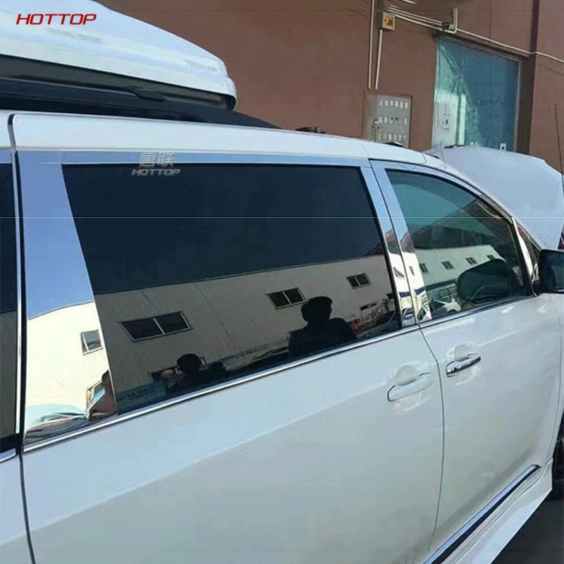 Отделка для стекла из нержавеющей стали 6 шт. аксессуары Toyota Sienna 2015 2016 2018 2019