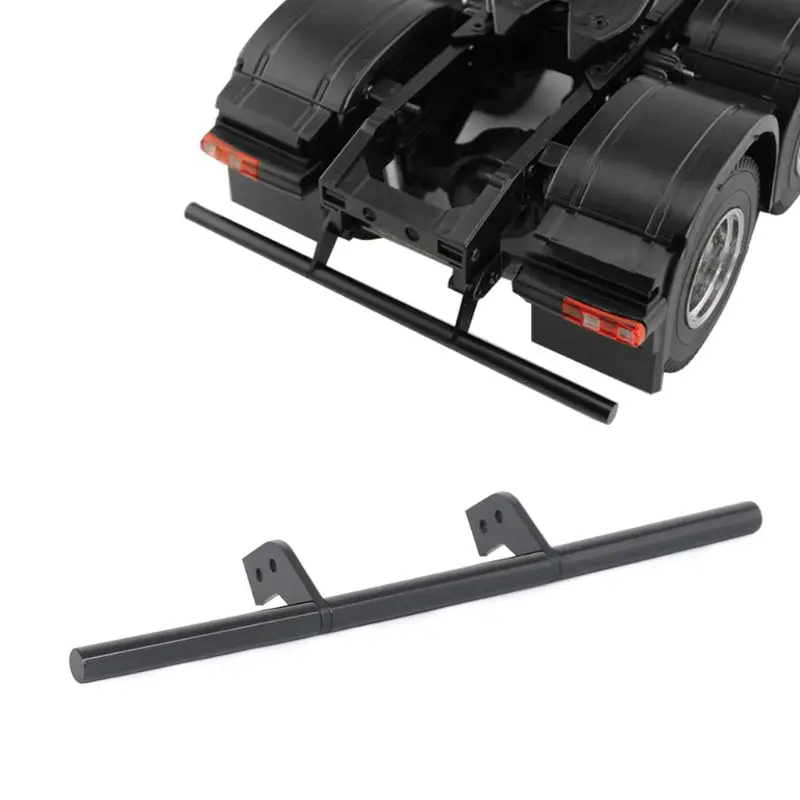 

1set New Arrival Metal Rear Bumper for 1/14 Tamiya RC Truck Benz Man Scania Spare Parts 2020 Popular