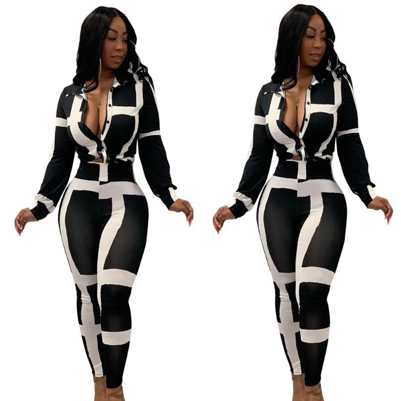 Популярная модная сексуальная женская одежда 2020 повседневный женский костюм в