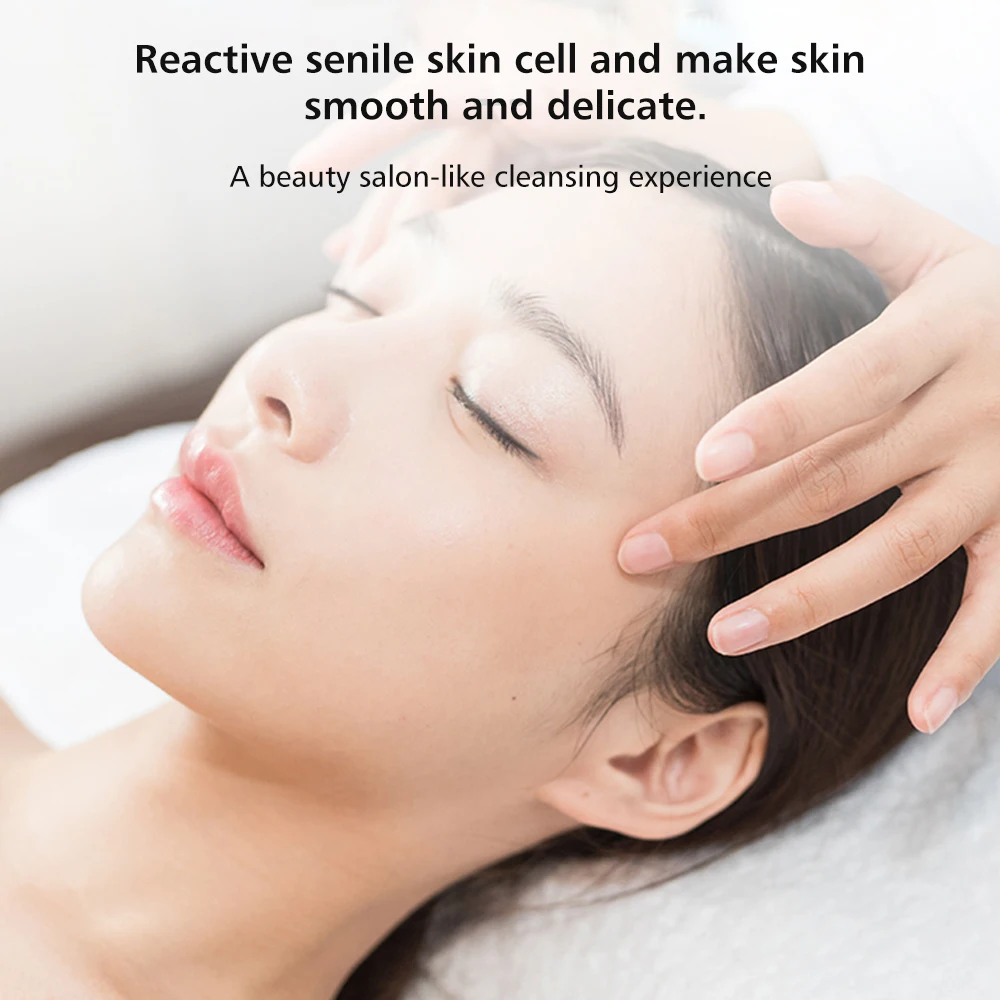 Электрический глаз массажер для лица с напылением из EMS вибрации против морщин