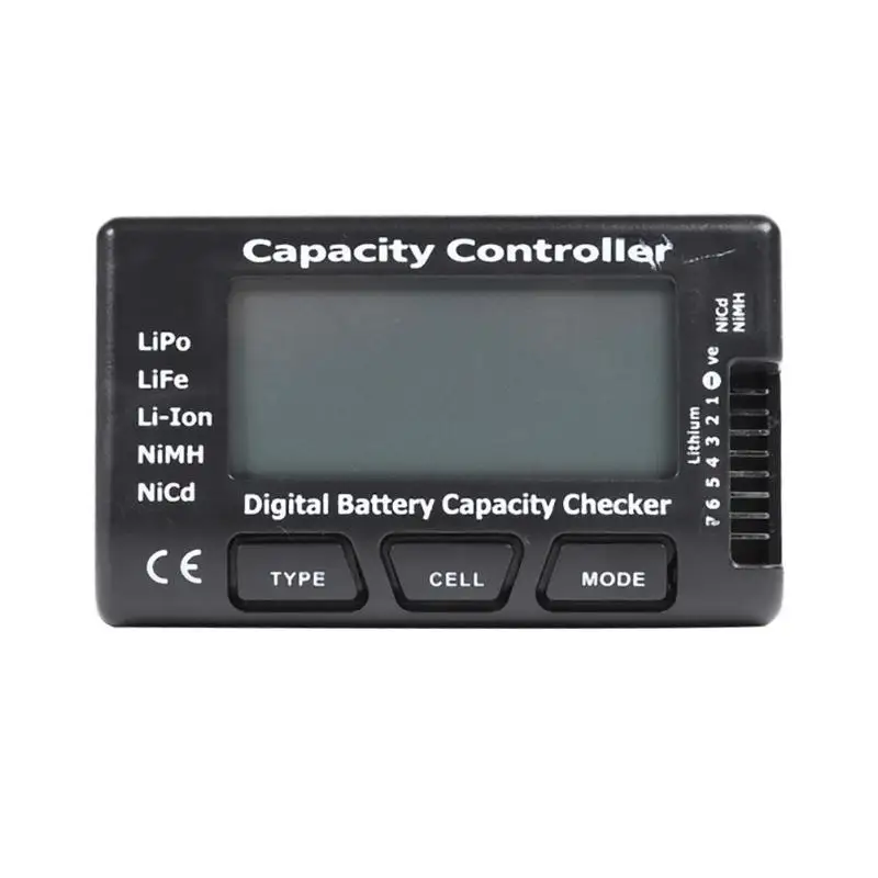High Precision Digital Battery Capacity Checker Practical Durable and Portable Screen Display RC CellMeter 7 for Li-ion NiMH | Электроника