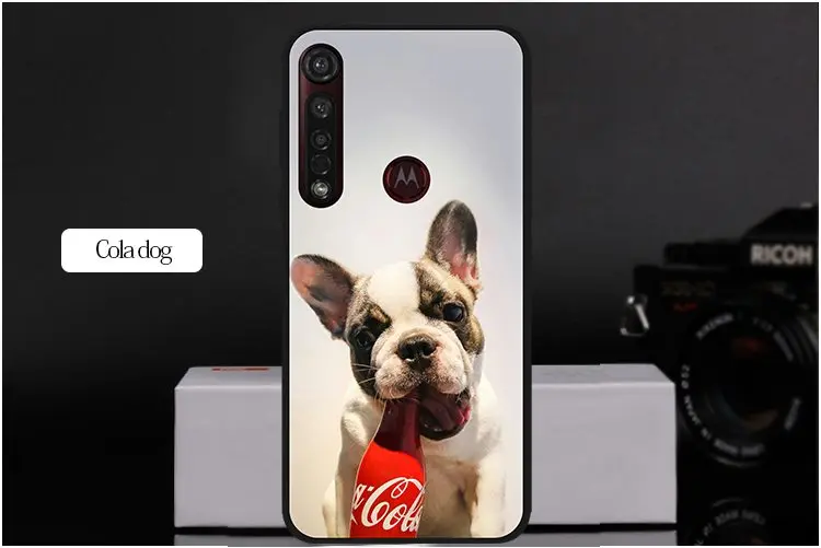 Чехол для Motorola Moto G8 Plus, мягкий матовый чехол с милыми животными и цветочным мрамором для Moto G8 play one macro, силиконовый чехол для телефона s