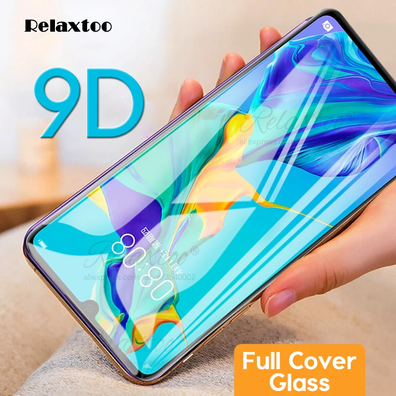Изогнутое закаленное стекло 9D для Huawei P30 P20 Pro Honor 10i 10 20 Lite защитная пленка экрана