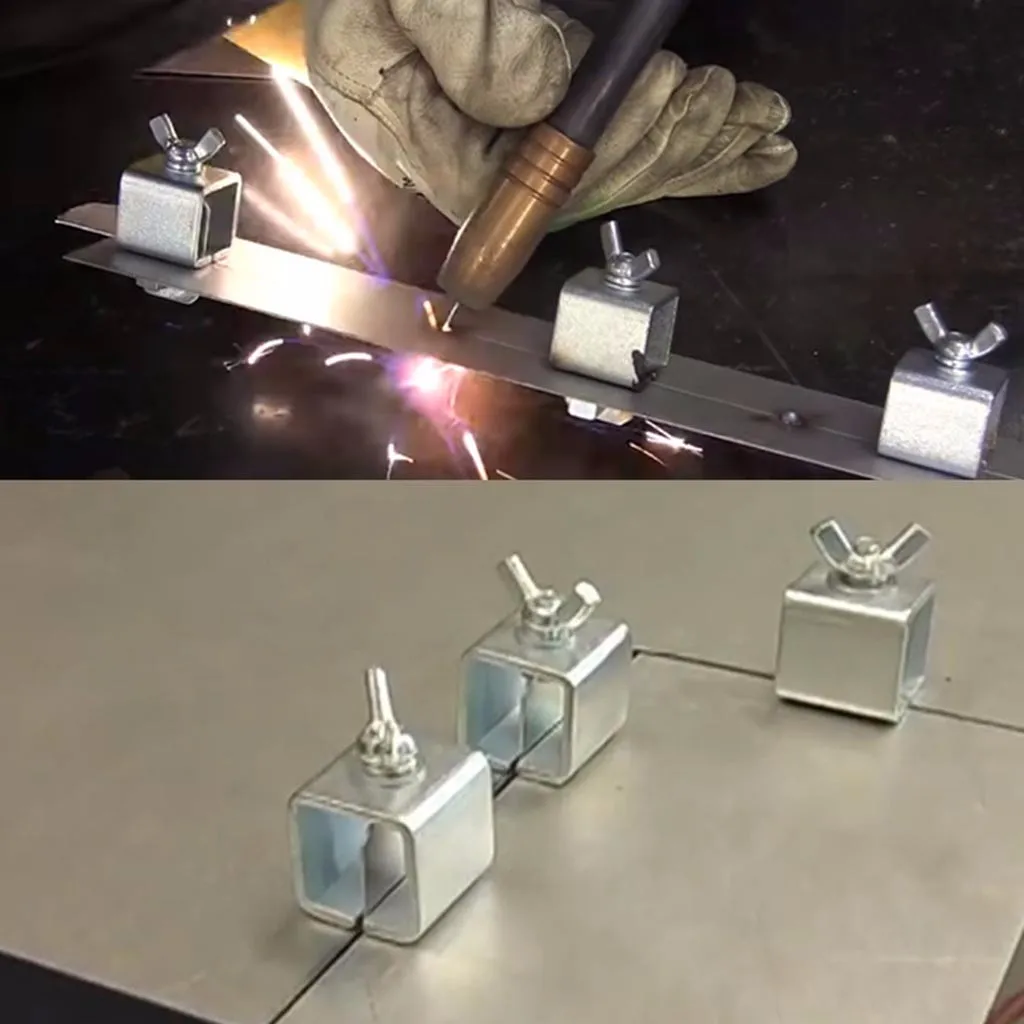 8Pcs Butt Welding Clamps Weld Sheet Metal Auto Car Door Skin Body Panel Fender 2020 hot new products Spot supplier Dropshipping |