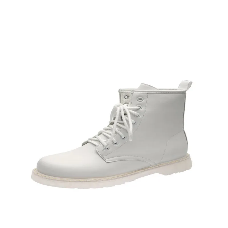 

2020 Winter Ankle Boots Women Fashion Wild Platform Ankle Boots lace Up Boots casual Shoes Woman Non-slip Autumn Winter Boots
