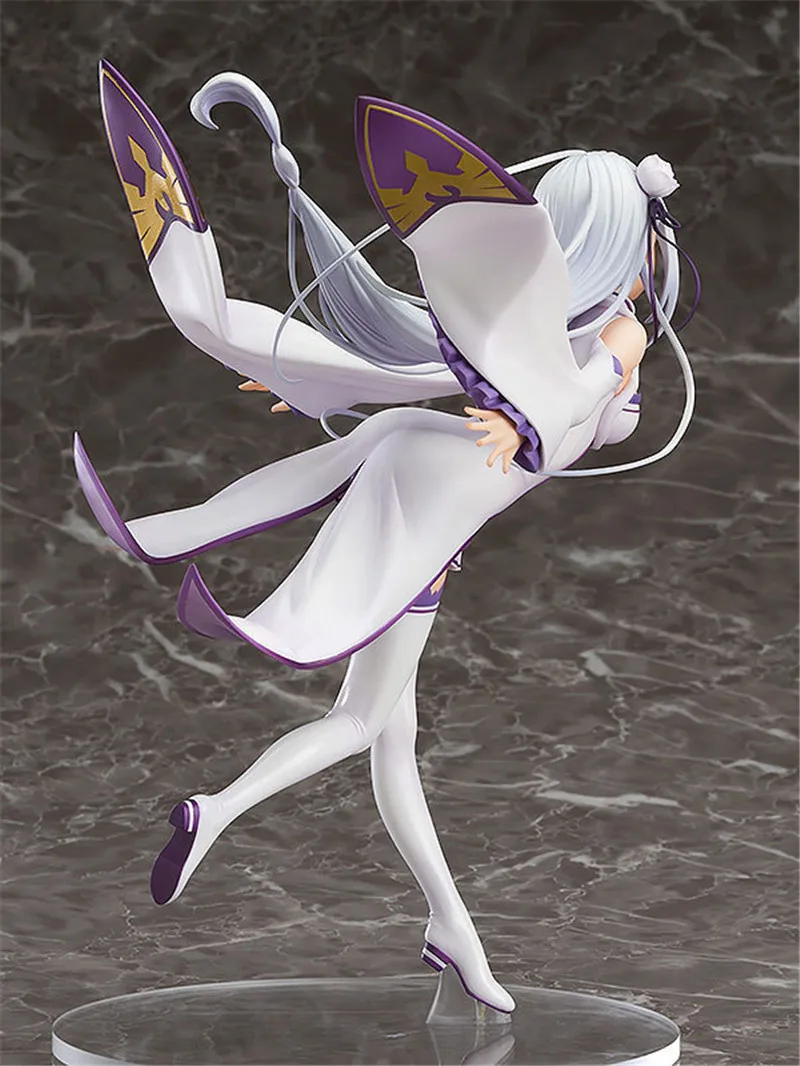 

Anime Re:life In A Different World From Zero Emilia Flying Pose Ver. Pvc Action Figure Collection Model Toys For Christmas Gift