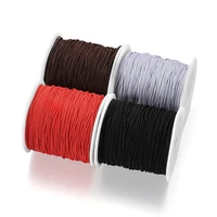 100m 0 81mm polyester stretch thread cord beading elastic cord needleworks string rope for diy bracelet necklace jewelry making