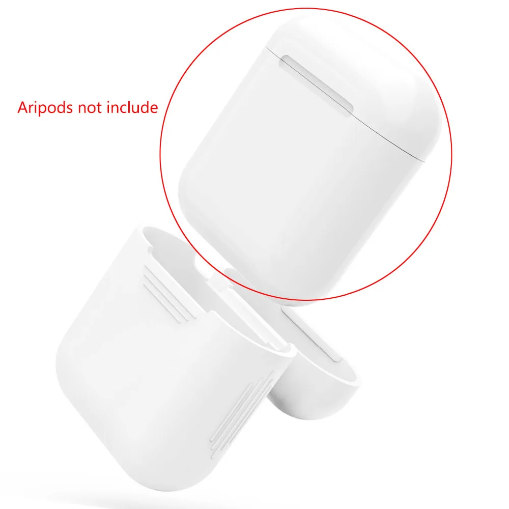 Силиконовый чехол для Apple AirPods Air Pods 1 2|glow in dark case|glow covercase cover |
