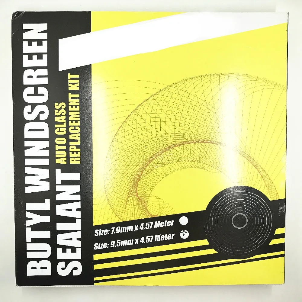 Самоклеящаяся черная змея JGAUT бутиловый синтетический каучуковый клей герметик