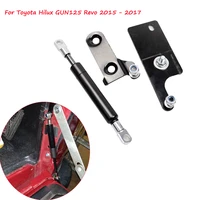 car accessories stainless rear tailgate slow down gas shock assist struts damper for toyota hilux gun125 revo 2015 2016 2017