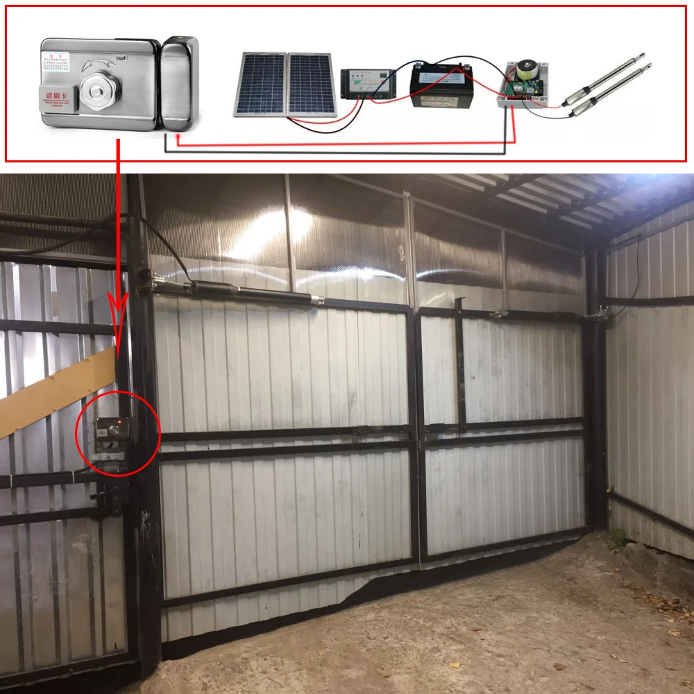 Скидка Автоматический двойной рычаг 200 Электрический привод для распашных дверей, оператор привода для открывания ворот кг, моторный привод с блок...