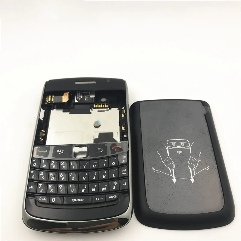 Новый оригинальный полный корпус для BlackBerry 9700 чехол задней крышки аккумулятора +