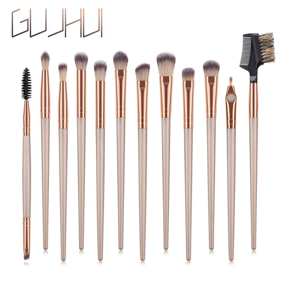 12 шт. кисти для макияжа косметическая пудра основные продукты профессиональная
