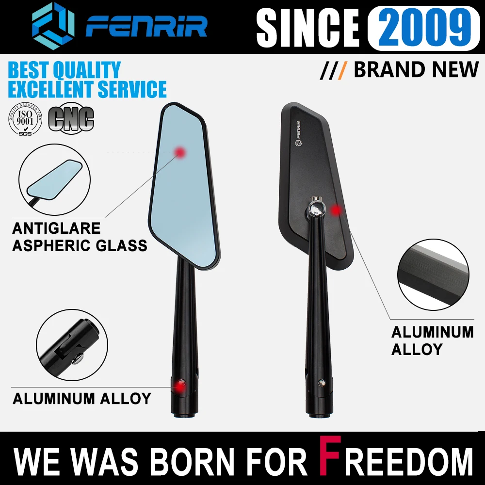 Зеркало мотоциклетное FENRIR для suzuki GSR250 GSX400 GSR400 SV400 SV650 GSR750 honda benelli Yamaha KTM triumph ducati