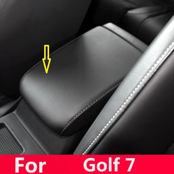 Для Volkswagen Golf 7 (2014 2019) Индивидуальный подлокотник из микрофибры с центральным