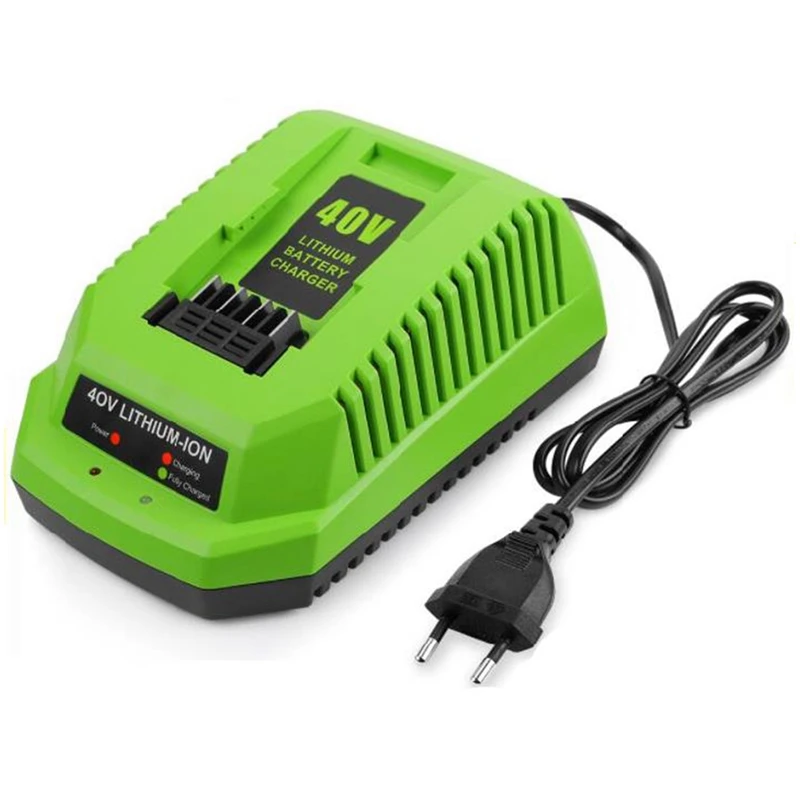 

Зарядное устройство для литий-ионных аккумуляторов Greenworks, 40 в, 29482, 29472, 29482, G40825