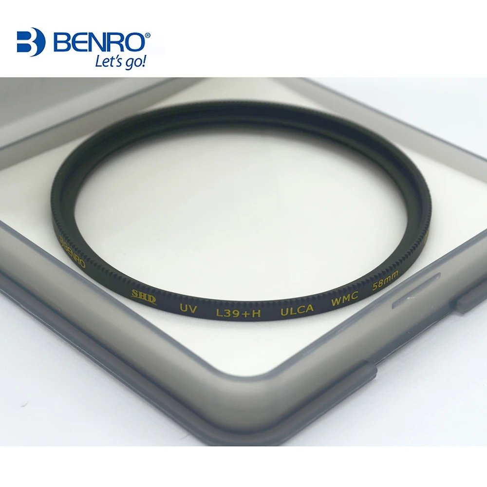 Benro SHD UV L39 + H ULCA WMC фильтр HD Стекло покрытие для объектива цифровой зеркальной