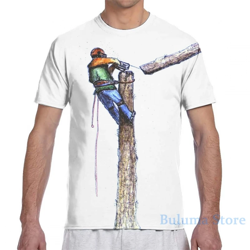 Футболка Arborist с изображением дерева хирурга лемберджека логгера бензопилы (2)