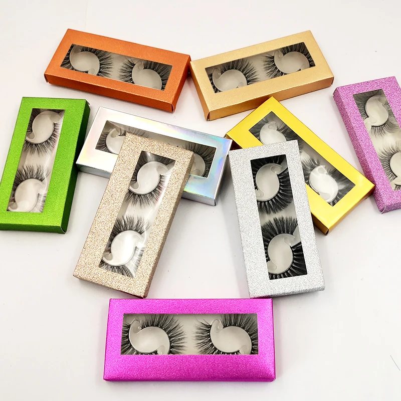 Новинка 2 пары 3D норковые ресницы натуральные длинные накладные драматический