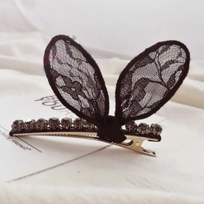 Модные кружевные Стразы для женщин и девушек шпильки волос заколки головные