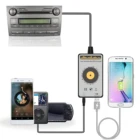 Автомобильный стерео AUX вход и интерфейс зарядки USB 3,5 мм Aux адаптер для Toyota(6 + 6) RAV4, Avensis, Corolla, Tacoma