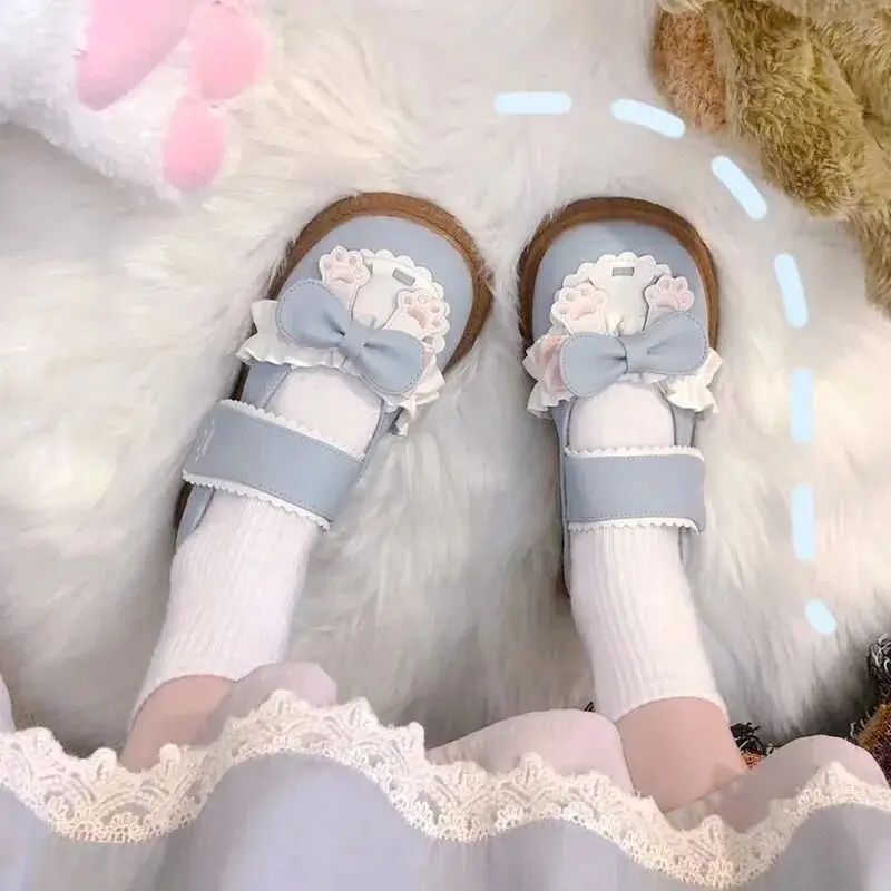 Японские Оригинальные туфли в стиле &quotЛолита&quot Harajuku Новинка весна-осень
