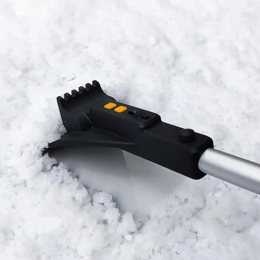 

Winter Car Windshield Ice Scraper Glass Brush Automobile Telescopic 2 In 1 LED Multifunctional Removal Shovel