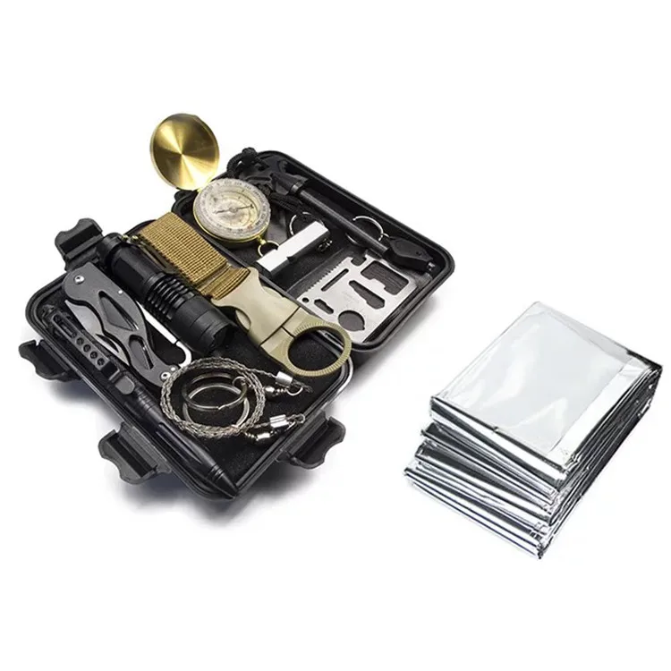 Набор для выживания милитари походные мини инструменты кемпинга