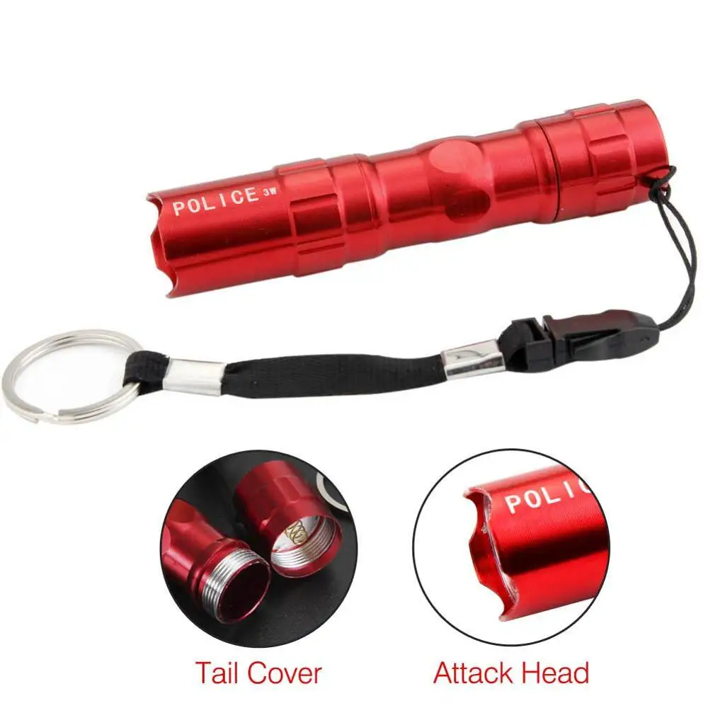 Ультра-яркий светодиодный мини-светильник 3 Вт портативный фонарь светильник AA