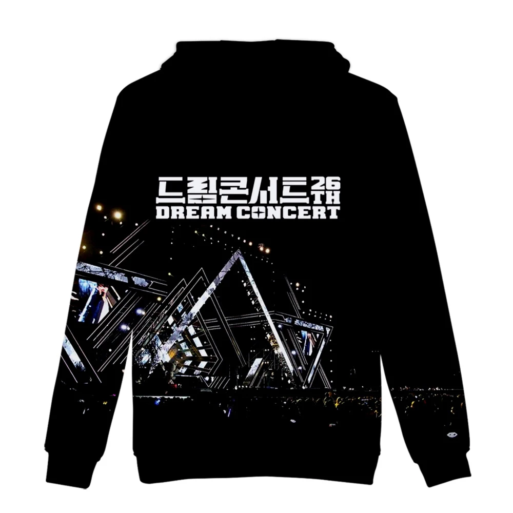 

2020 The 26th Dream Concert CONNECT:D 3D Print Hooded Sweatshirt Men/women Casual Hip Hop Hoodies Clothes High Quality Full