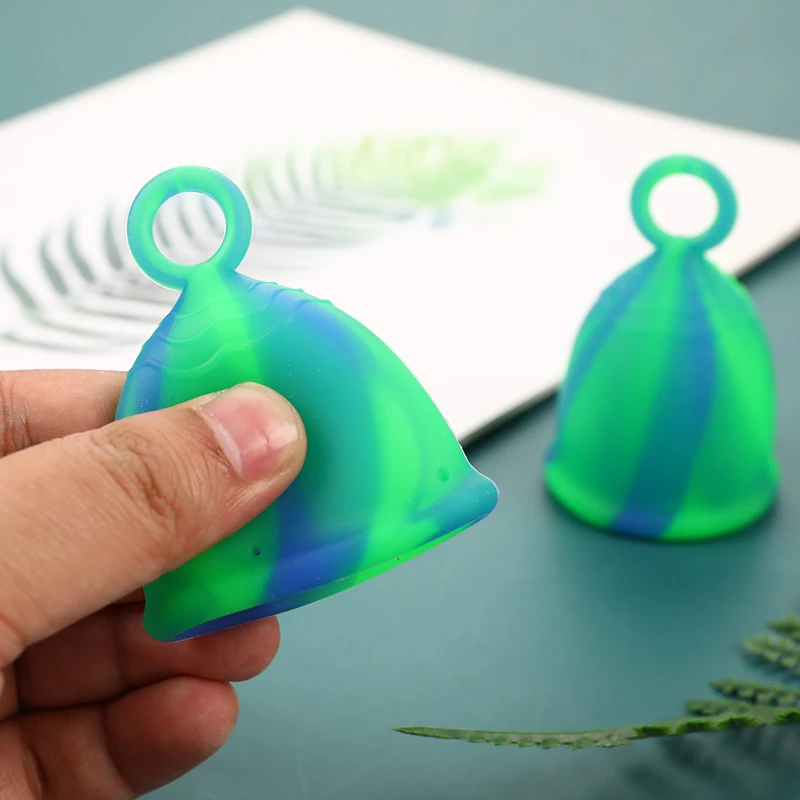 

Colorful Menstrual Cup Medical Grade Silicone Reusable Hygiene Menstrual Cup