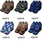 Чехлы на сиденья автомобиля Aimaao с индивидуальным принтом, аксессуары для Bmw E46, E90, F10, Volkswagen Golf 4, 5, Passat B8, B5, G30, E46, B7