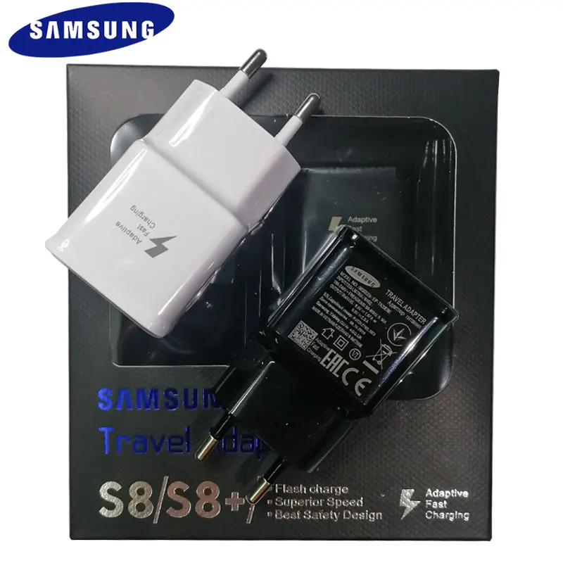 Usb адаптер для быстрой зарядки Samsung 9 В 1 67 А кабель Type C Galaxy A30 A40s A50 A70 A80 S10 S8 S9 Plus note 8