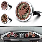 2021 автомобильный диффузор для эфирных масел Ретро Лесоматериалы Peace Dove Стиль освежитель воздуха для автомобиля, прочного Ароматные духи медальон кулон ювелирные изделия