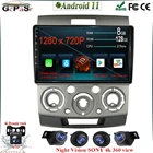 Мультимедийный проигрыватель для автомобиля, 9 дюймов, Android 11, для Ford Ranger 2, Everest 2, для Mazda BT-50, J97M, 2006-2011, автомагнитола, мультимедиа