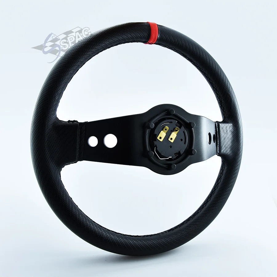 Рулевое колесо с двумя круглыми отверстиями 330 мм для универсального автомобиля