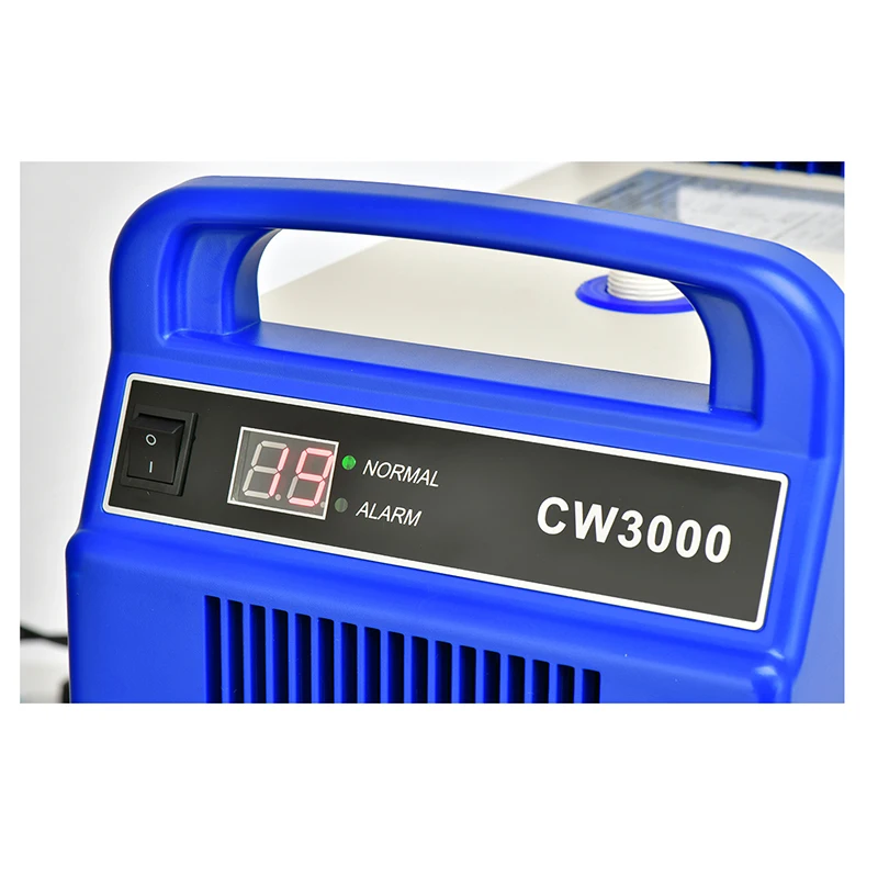 110V / 220V Cw-3000 охладитель воды одна осветительная головка 60 Вт 80 лазерной гравировки
