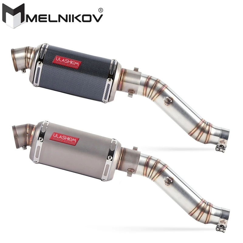 

Выхлопной глушитель мотоцикла, Модифицированная контактная труба средней тяги для Honda CBR300, CBR300R, CBR250 R