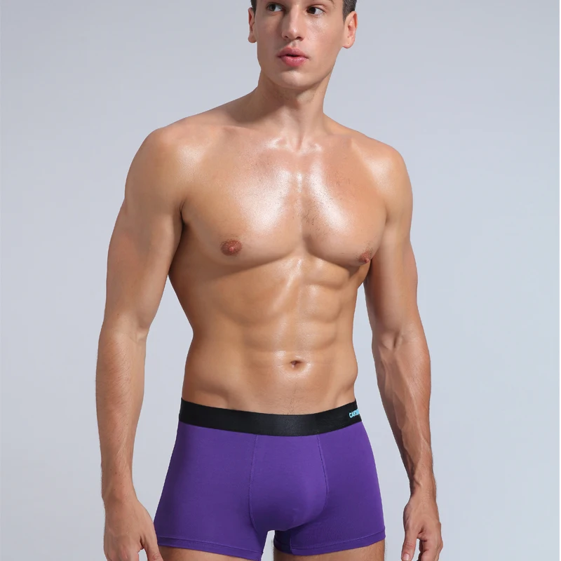 CANTANGMIN brand  man underwear sexy Panties 40S cotton Skin fabric Breathable Moisture absorption Comfortable boxer