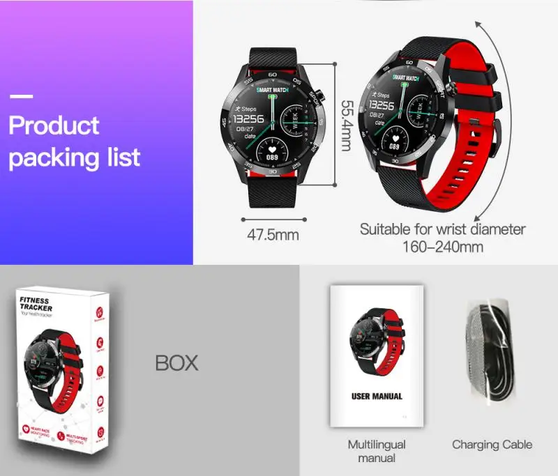 ip67 smart bluetooth compatible watch sport fitness movement passometer tracker for iosandroid smart wearable device free global shipping