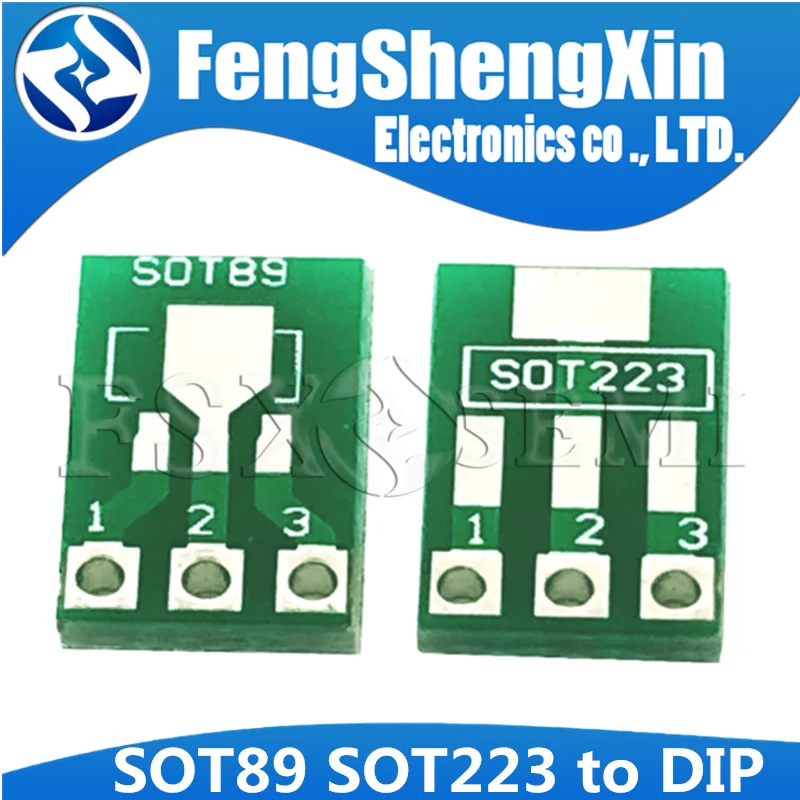 20 шт./лот pinboard SOT89 SOT223 to DIP передающая плата Pin адаптер для шага наборы клавиш PCB |