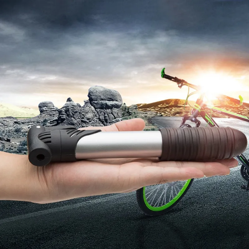 

Wholesales Aluminium Alloy Mini Bike Air Pump Bicycle Pump with Pressure Gauge